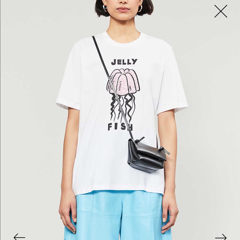 Markus Lupfer Alex Jelly Fish Sequined T-shirt